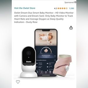 Owlet camera baby monitor